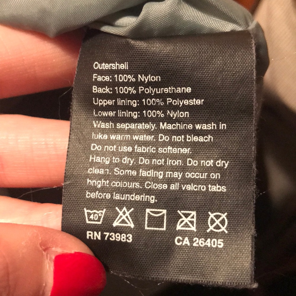 Helly Hansen Blue Packable Waterproof Jacket - image 5